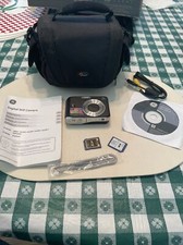 GE Smart Series A1250 12.2MP Digital Camera - Black With Acc. Tested And Working