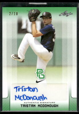 BA-TM2 Tristan McDonough 2017 Leaf Perfect Game National Showcase