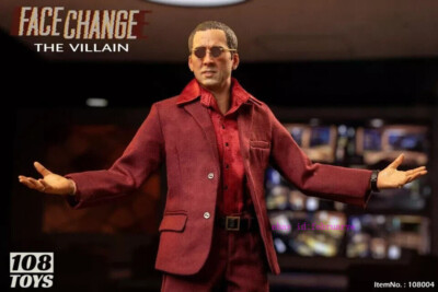 108TOYS 1/6 108004 Face Off Castor Troy Nicolas Cage Action Figure