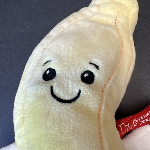 Juguete de peluche Dan Dee I'M Bananas Over You 10" bordado plátano - Imagen 6 de 6