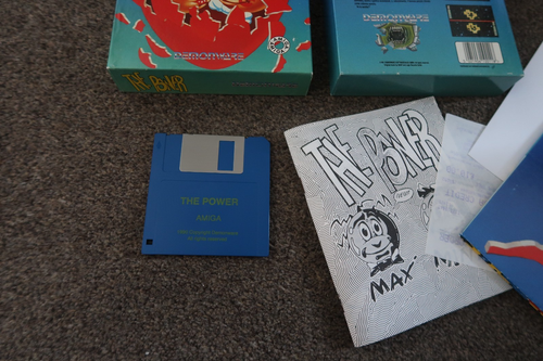 The Power By Demonware ~ Original Boxed Amiga Game VGC - Afbeelding 4 van 9