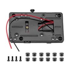 Aluminum Alloy V Mount Battery Adapter V Lock Plate DSLR Camera Panel Power