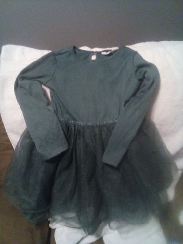 H&M size 6/8 green tutu dress