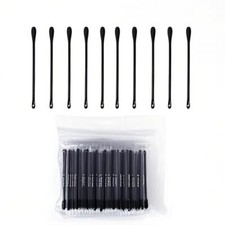 200Pcs Plastic Disposable Blackhead Remover Double-Headed Comedones Extractor