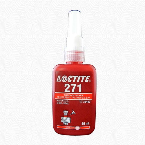 Loctite 271 50ml Mil Spec Low Viscosity High Strength, Red Threadlocker