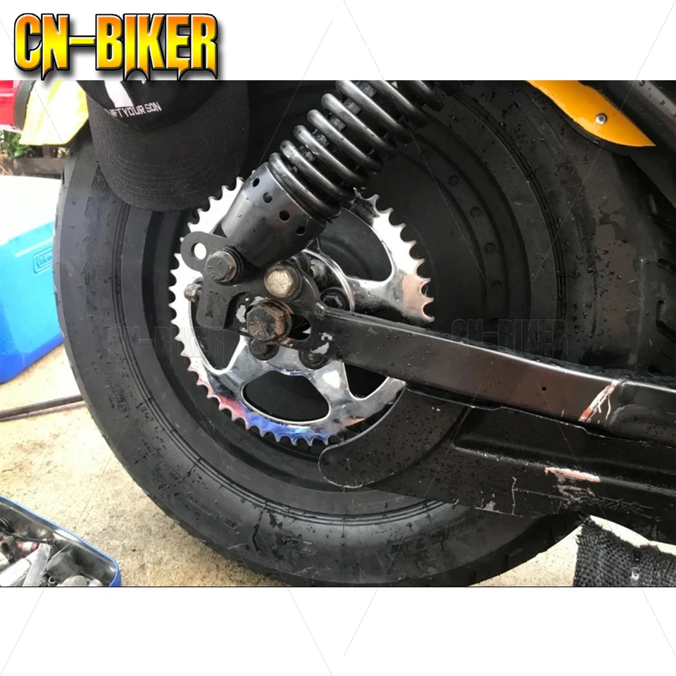 Kit de conversión de transmisión por correa a cadena para Harley Sportster XL 883 1200 2004-2024 Foto 2 de 4