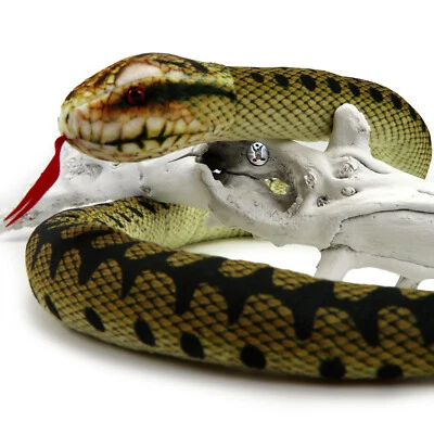 KUSCHELTIERE*BIZ Kreuzotter Kuscheltier Schlange Viper 150 cm Plüschschlange BERUS