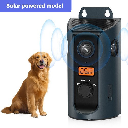Anti Barking Device Outdoor Solar Weatherproof Dog Bark Deterrent Devices Safety - Picture 13 of 14