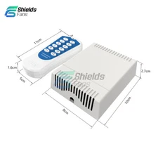 DC12V 12CH Relay Wireless RF Remote Control Switch Transmitter Receiver