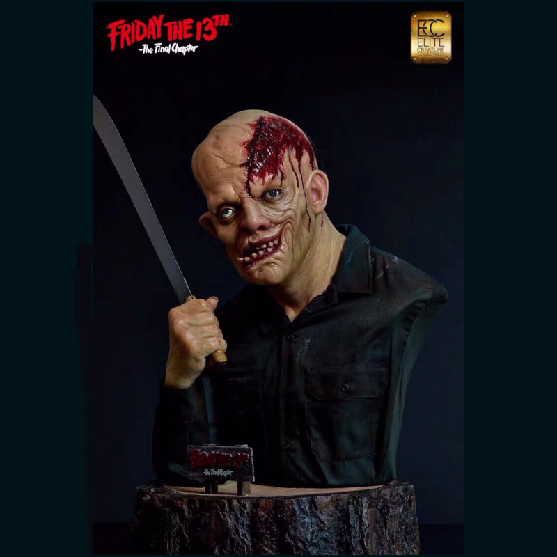ECC Studio Friday The 13th Jason Voorhees 1/1 Scale Bust Resin GK