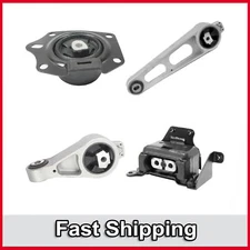 Engine Motor & Transmission Mount Set 4PCS For 06-09 Chrysler PT Cruiser 2.4L L4