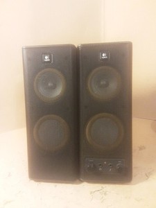 Logitech S-0264B Lautsprecher PC Computer Laptop Speaker System Schwarz