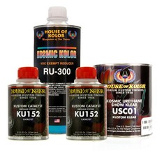 House Of Kolor Quart Kit Hok Kosmic Urethane Show Klear W Catalyst Reducer