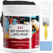 DWIL 2-in-1 Rust Converter & Metal Primer, Water-Based Rust Remover Paint for Me