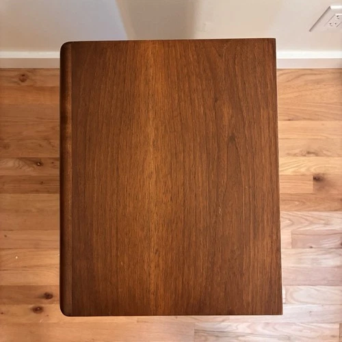 Vintage MCM Advent NLA (A4) Bullnose Walnut Speakers *Clean! *Refoamed! image 6