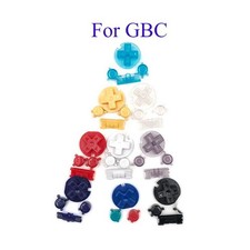 For Game Boy COLOR Buttons Replacement GBC Keys Nintendo Console - Many Colors 
