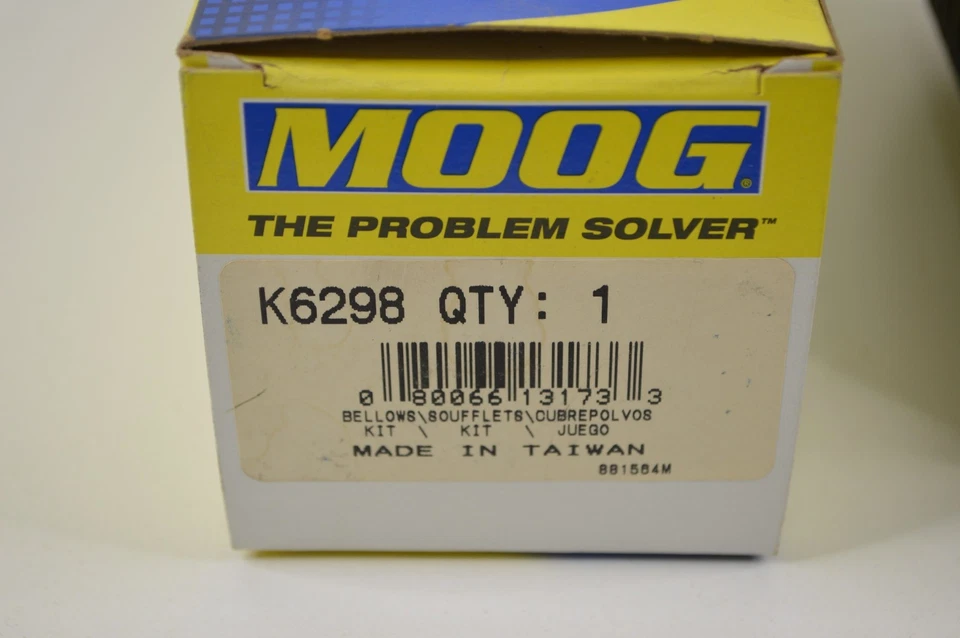 Chevrolet Pontiac Dodge Plymouth 1982-2000 kit de fuelle de piñón de cremallera Moog K6298 Foto 2 de 4