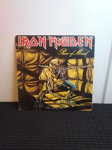 Iron Maiden~Piece of Mind LP~1983 EMI Records ~Inner Sleeve~EMI ST-12274