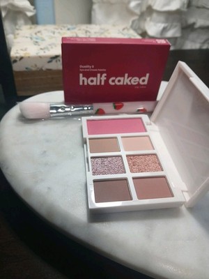 half caked Duality II Eye and Cheek Palette 8.2g Full Size + Smissglam Brush