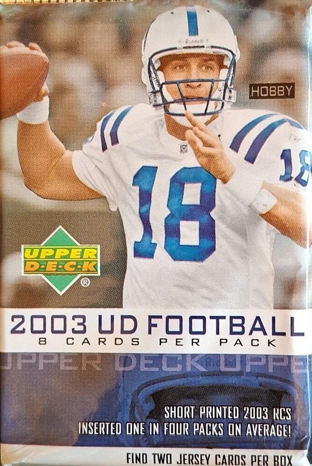 2003 Upper Deck Football - See Listing For Available Cards All NM/M