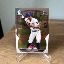 2023 Bowman Chrome Yilber Herrera 1st Prospect Base #BCP-86
