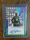 2024-25 Topps Finest Ray Allen Refractor Colossal Shots Auto 18/75 SP