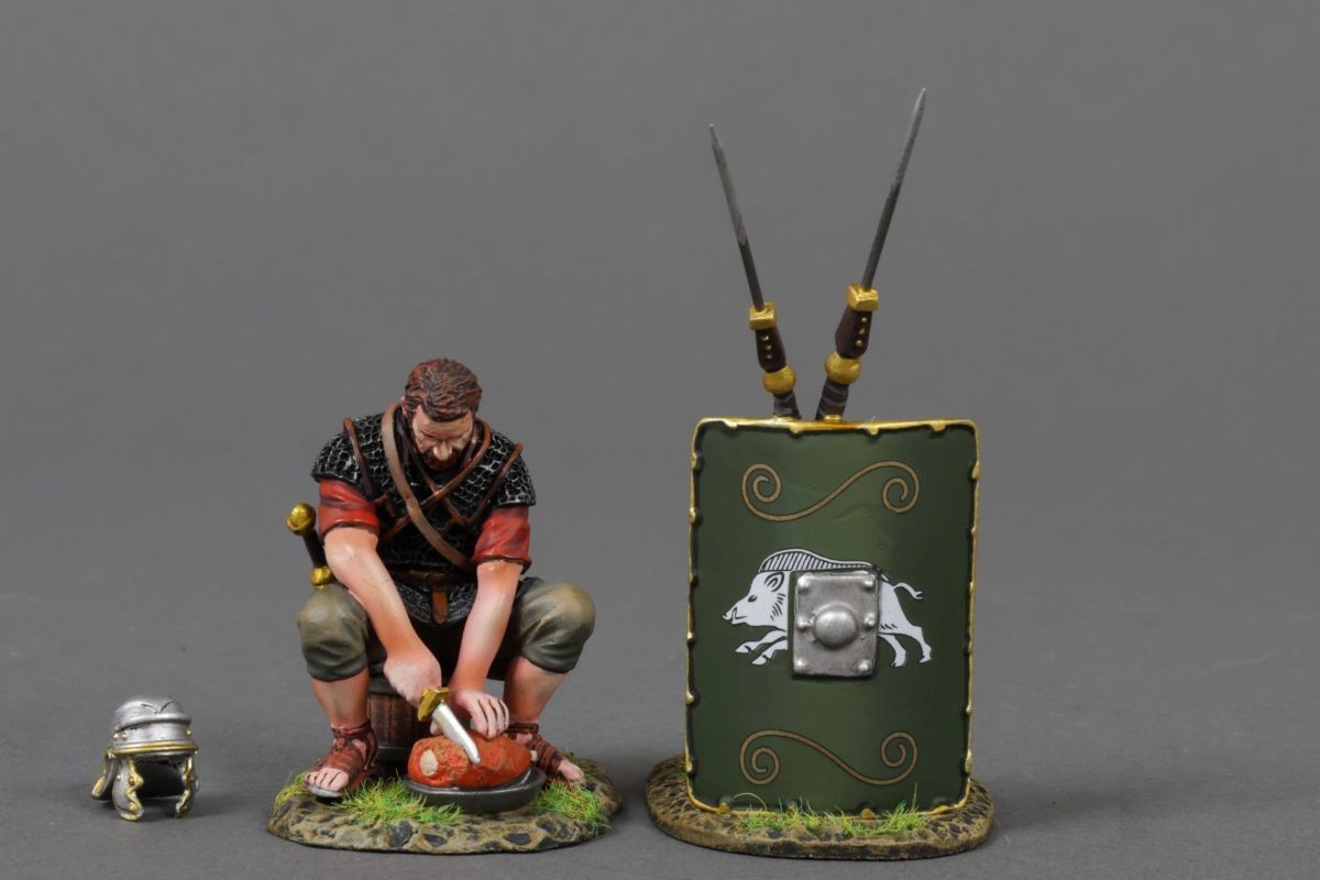 Thomas Gunn - TGMROM193C - ROM193C The Meat Cutter. Green Shield 19th Legion