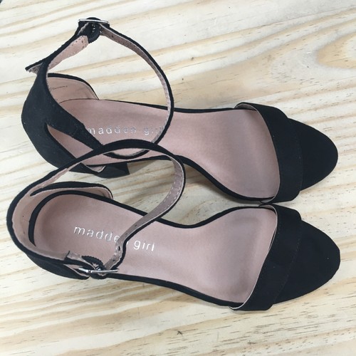 NUEVAS Sandalias Madden Niña Mujer 7.5 M Beella Informales Hebilla Tobillo Tirantes Negras - Imagen 18 de 20