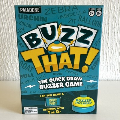 Buzz That Quick Draw Familien-/Party-Summerspiel von Paladone 2+ Spieler ab 8+