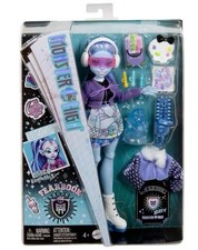 Monster High Fearbook Abbey Bominable Fashion Doll & Accessories- Brand New