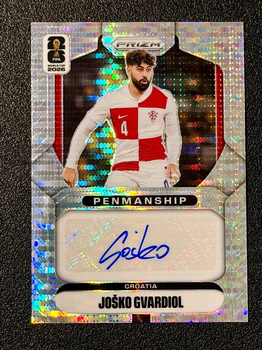 25+ Soccer Croatia Autographed Sports Trading Cards & Accessories