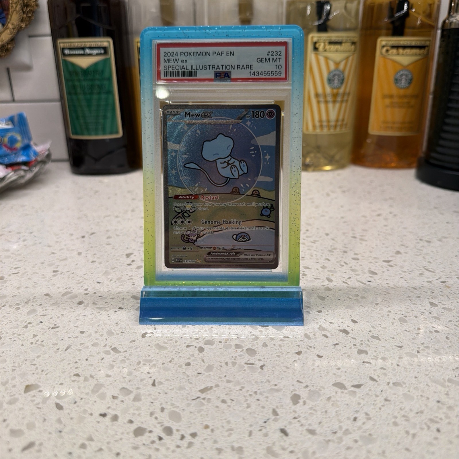 Pokemon Mew EX Bubble Mew PSA 10 Gem Mint With Guard