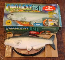 Vntg Gemmy Cool Catfish Talks & Sings /TESTED/WORKS/NO A/C ADAPTER 