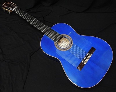 Klassische Akustikgitarre Esteve Gipsy Kings von Andre Reyes Blue Flamenco