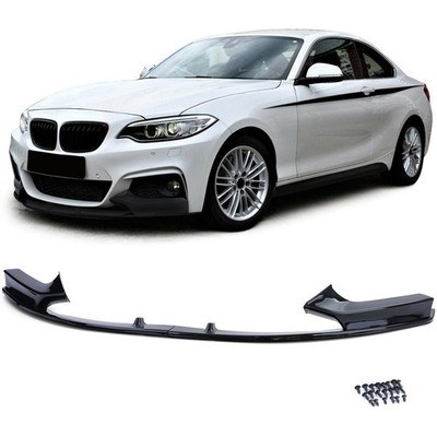 Front Spoiler Lippe Performance Schwarz Glanz passt für 2er BMW F22 F23 12-21