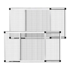 VEVOR Adjustable Window Screen Expandable Windows Screens 2 Packs Aluminum Frame