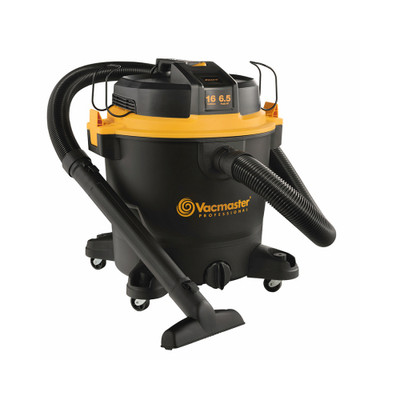 Vacmaster VJH1612PF 0202 Wet/Dry Vacuum, 6.5 Peak HP, 16-Gallon