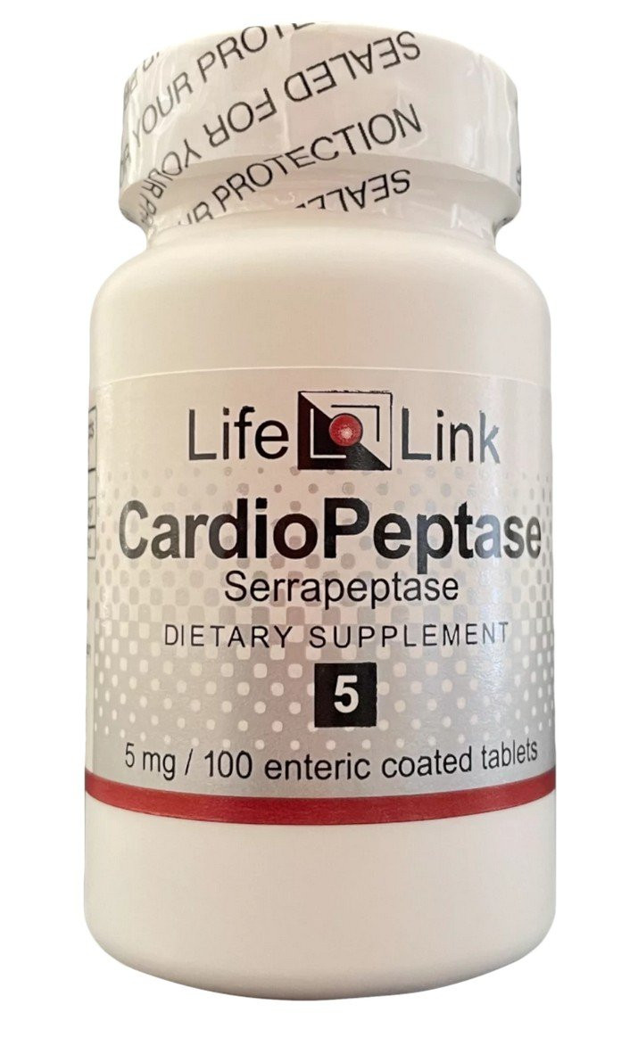 LifeLink CardioPeptase 5 мг 100 таблеток
