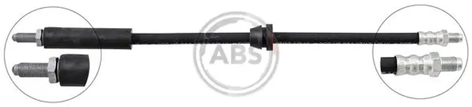 Flexible brake hose SL 3355 A.B.S. for FORD ESCORT III ESCORT Mk IV ORION Mk II