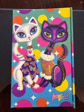 Vintage Lisa Frank Cats Roxi Rollie Trifold Memorabilia Diary Address Book