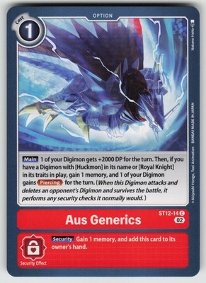 Aus Generics Common Starter Deck 12: Jesmon ST12-14 C LP