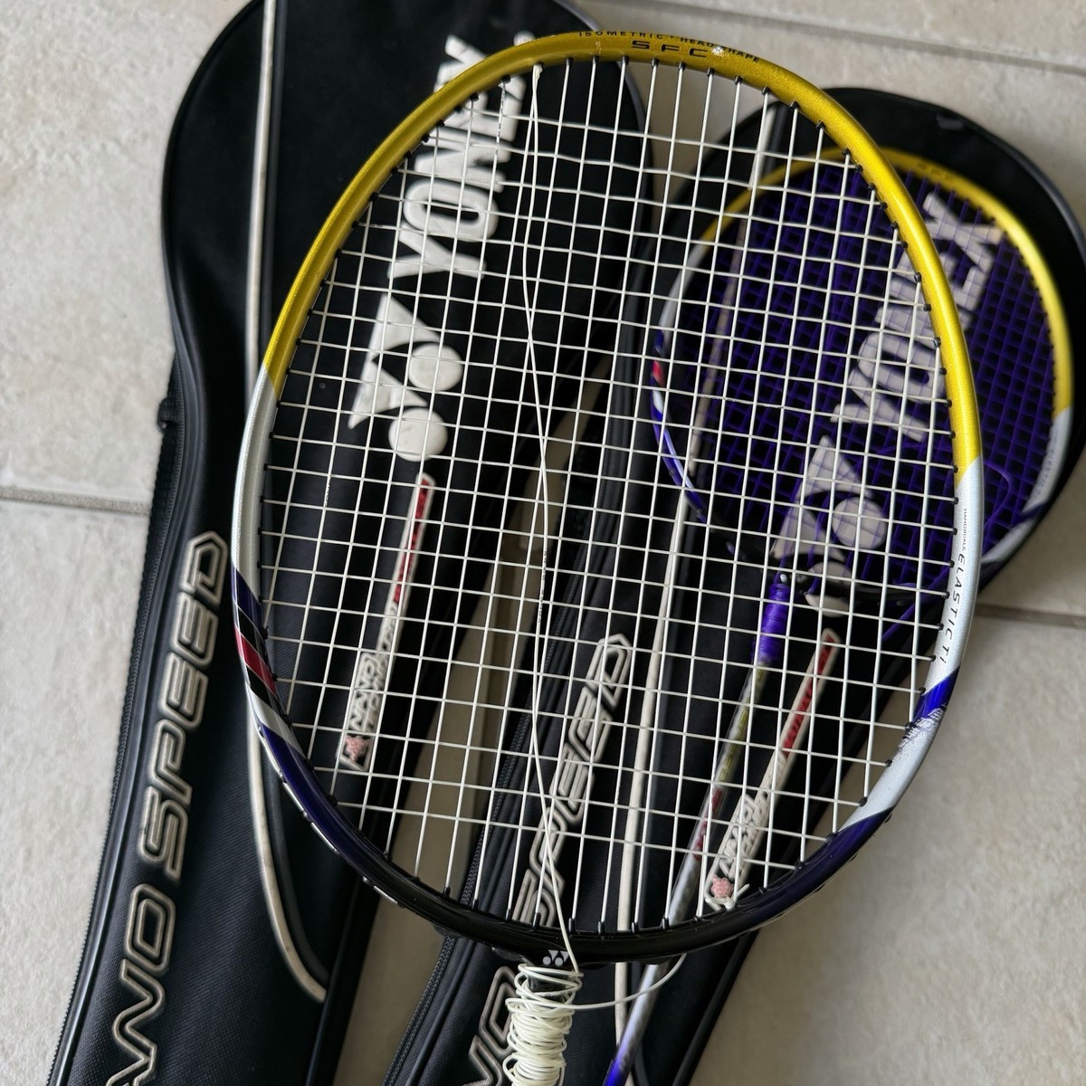 YONEX NanoSpeed 9000 Badminton Racquet Set Isometric Head Shape