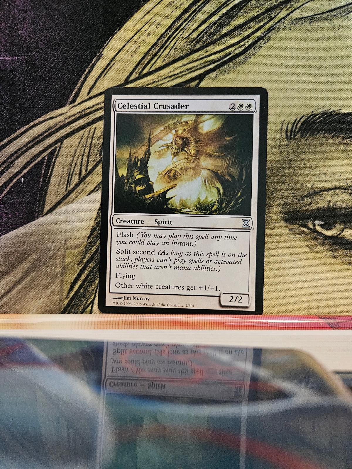Celestial Crusader 7 Uncommon Time Spiral Magic: The Gathering Moderately Played
