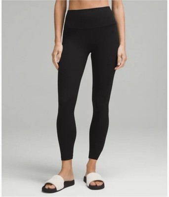 Lululemon Align High Rise Leggings. Diamond Black. Size 2. Worn 1X! UEC!