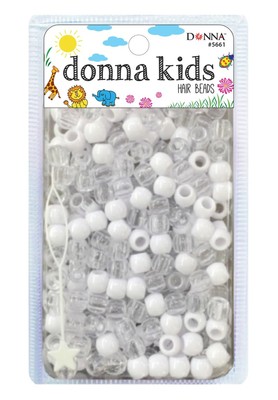 Donna Hair Braiding Kit: 11x10mm Pony Beads, DIY Plastic Beads, Quick Beader ...