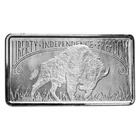 10 oz Silver Bar - Liberty Trade Buffalo