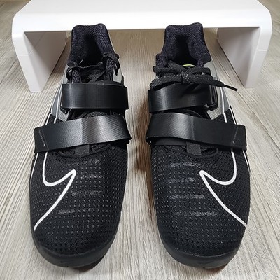 Nike Romaleos 4 Weightlifting Shoes Black/Gray Mens Size 11.5 New