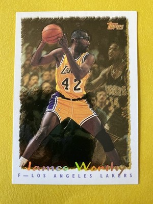 James Worthy 1994-95 Topps Spectralight #64 RARE