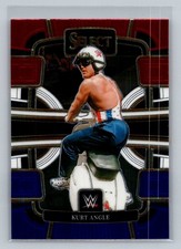 2024 Panini Select WWE #43 Kurt Angle Red and Blue