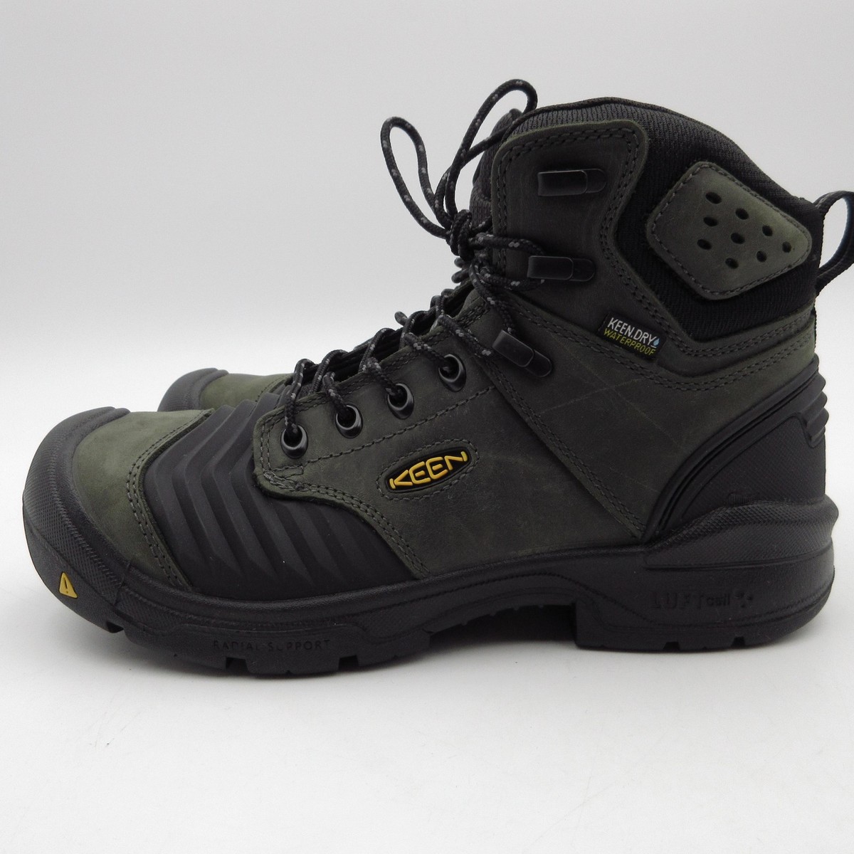 Keen Utility Work Boots Mens Size Magnet Black Portland 6